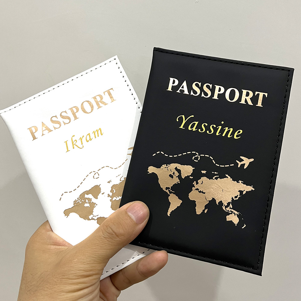 Travel Accessories India - Nowa śliczna spersonalizowana okładka na paszport