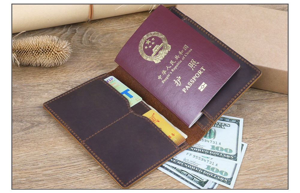Skóra Crazy Horse etui na pasz – Travel Accessories Wallet recenzja i cena