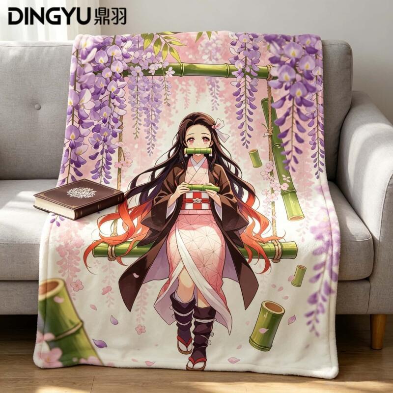 Koc Flanelowy Anime Demon Slay – Travel Accessories As Gifts recenzja i cena