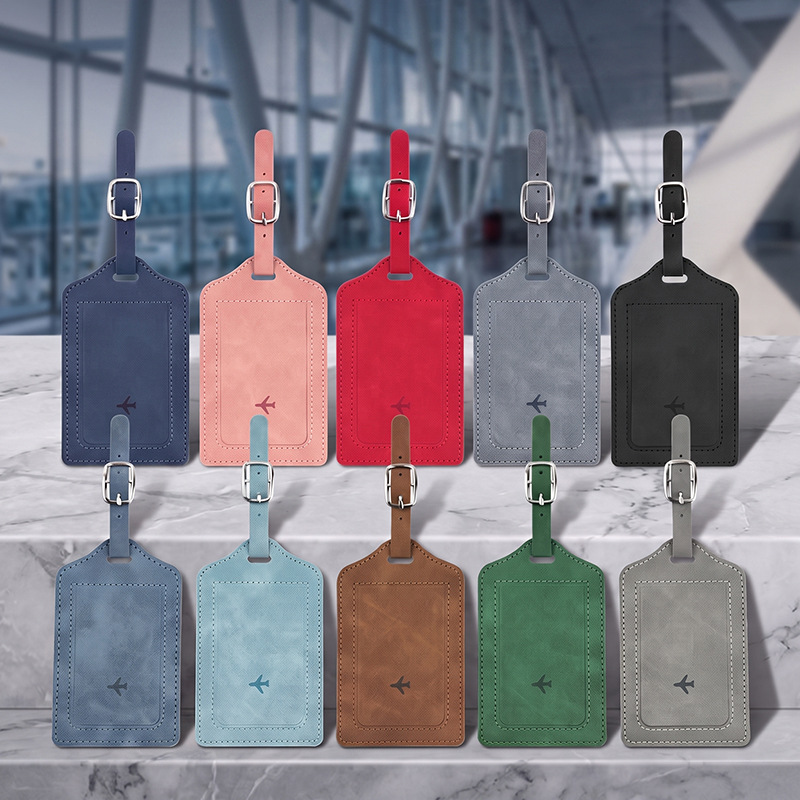 1 szt. etykieta na bagaż z PU  – Travel Accessories Aesthetic recenzja i cena