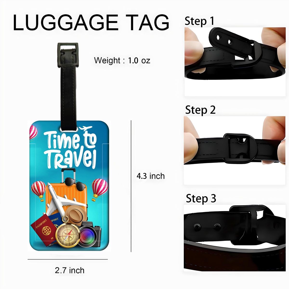 Etykieta Bagażowa w Stylu Podr – Travel Accessories Aesthetic recenzja i cena