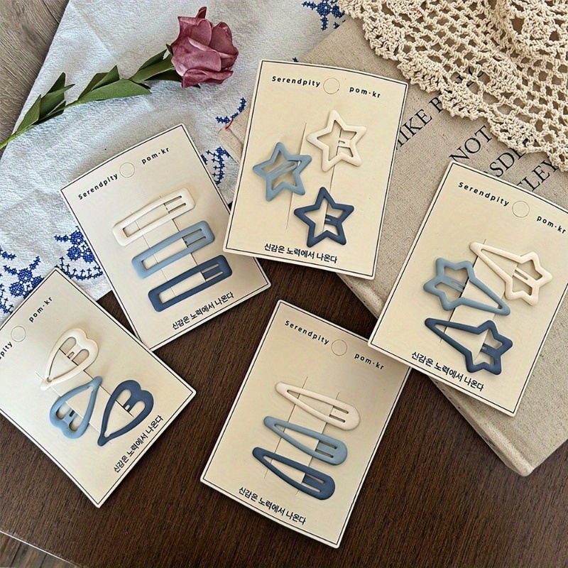 15 sztuk – matowe spinki do wł – Travel Accessories Aesthetic recenzja i cena